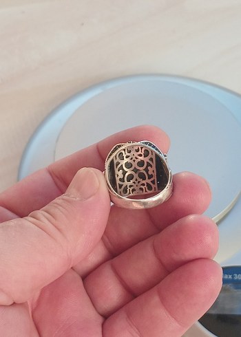 erkek gümüş yüzük - Görsel 4