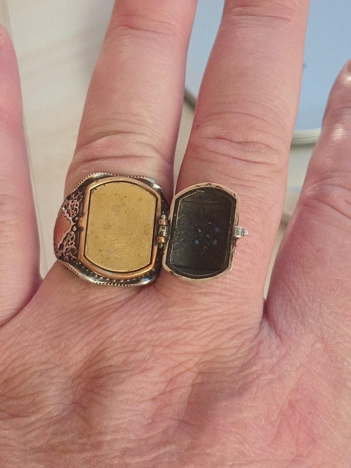 Erkek gümüş Yüzük - Görsel 3