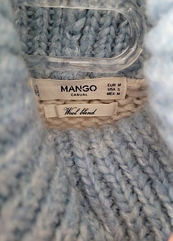 m Beden Mango Wool Blend Kazak