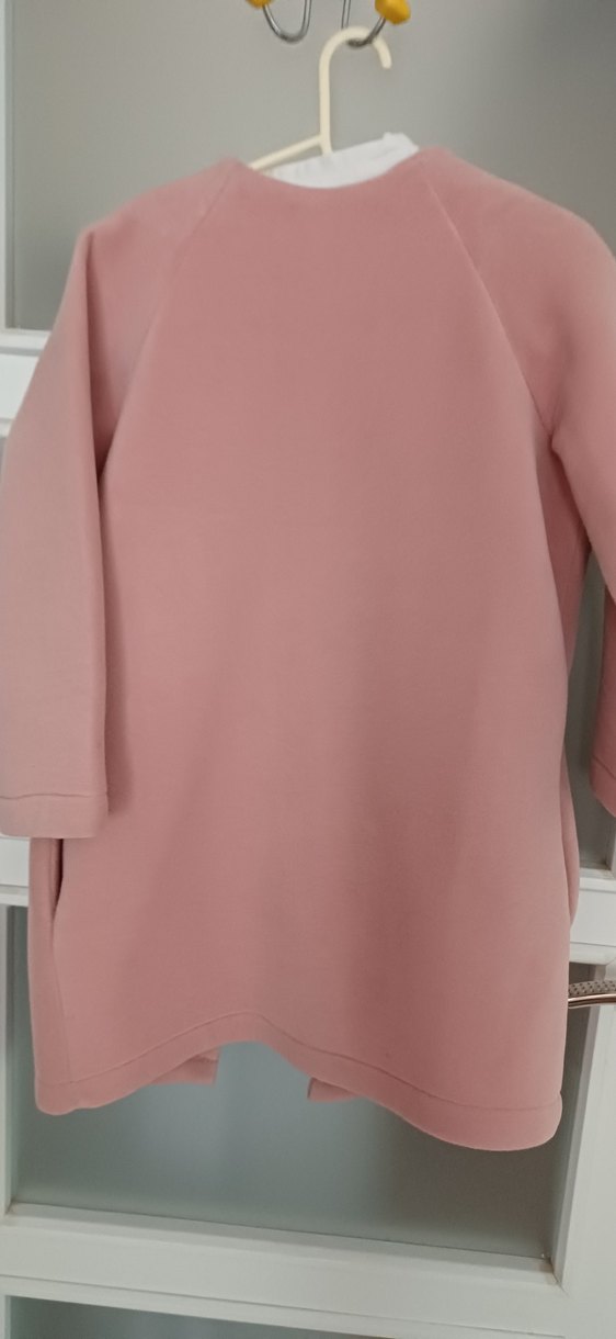 Pembe Midi Kadın Kaban - Görsel 3