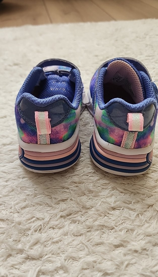 Kız Çocuk Renkli Bağcıksız Spor Ayakkabı - Görsel 3