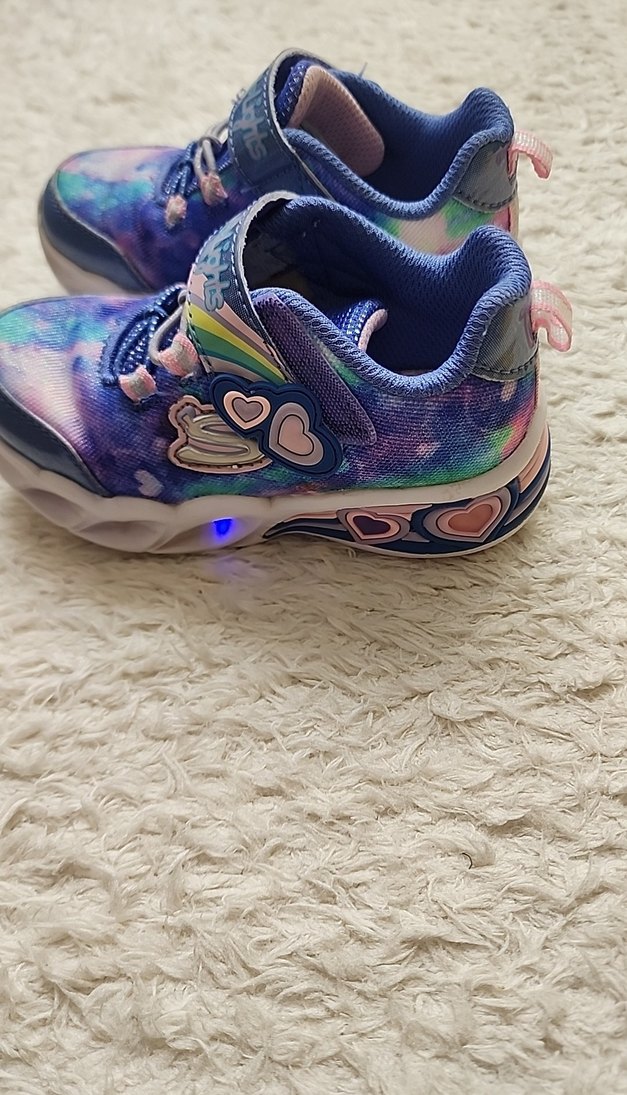 Kız Çocuk Renkli Bağcıksız Spor Ayakkabı - Görsel 2