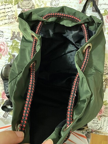  Beden Asker yeşili spor sırt çantası