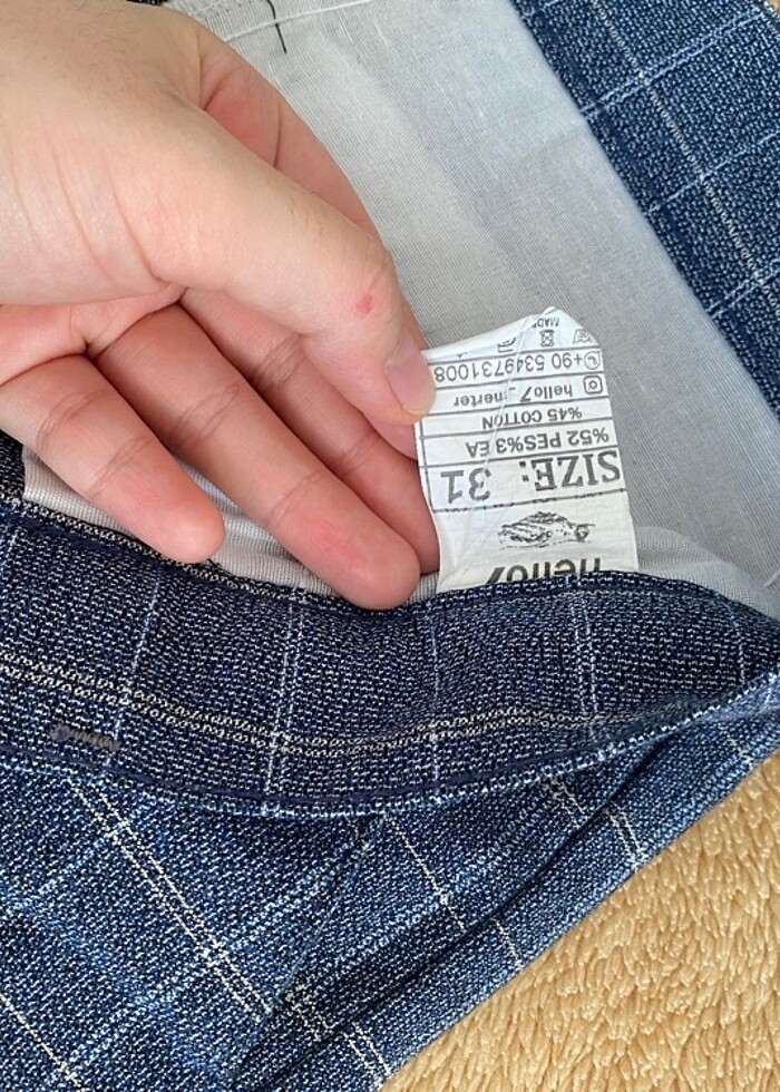 Dar paça pantolon - Görsel 4