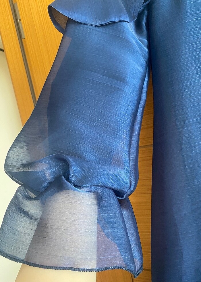 Yazlık abiye etiketi yok ama hiç giyilmedi içliği vardır iç göst - Görsel 3