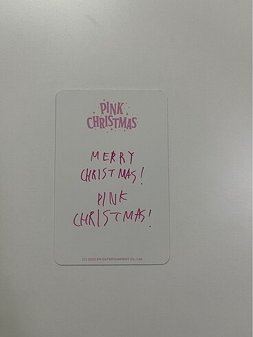  NCT Dream Jisung Pink Christmas pc