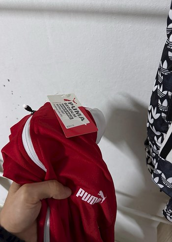 Puma Kırmızı Fermuarlı Erkek hırka - Görsel 2