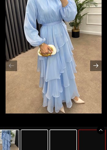 Tesettür elbise - Görsel 3