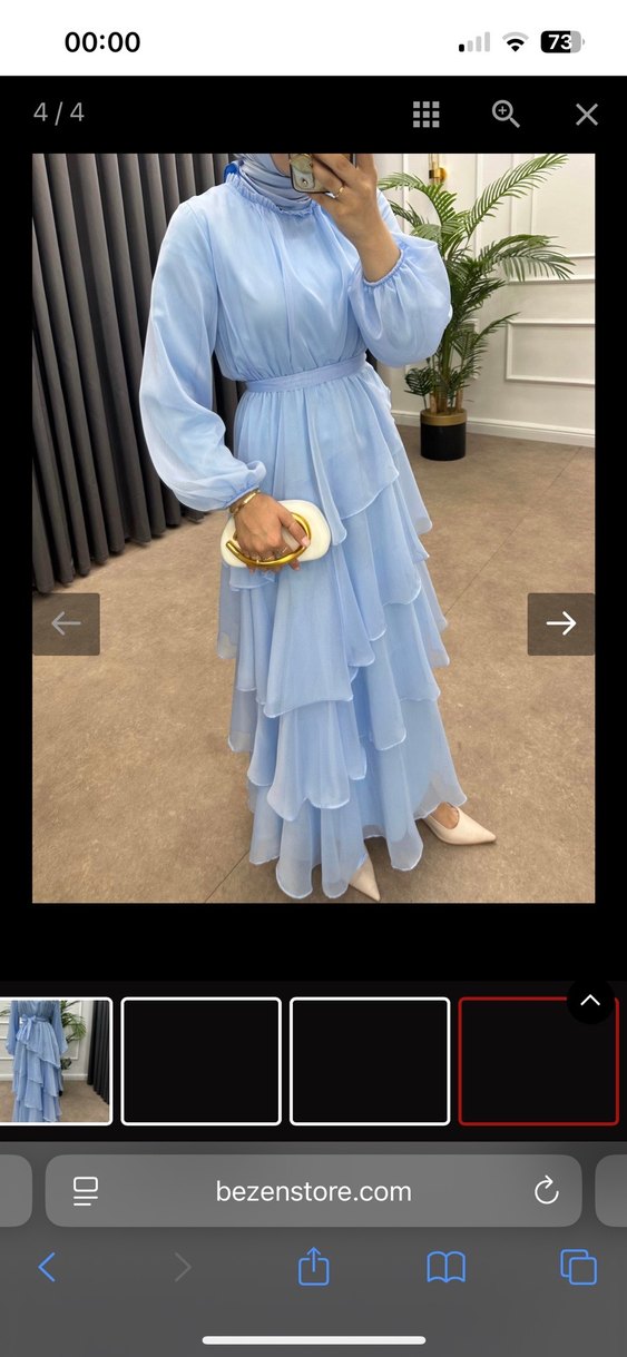 Tesettür elbise - Görsel 3