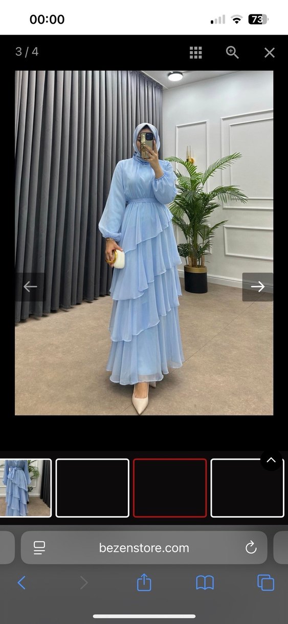 Tesettür elbise - Görsel 2