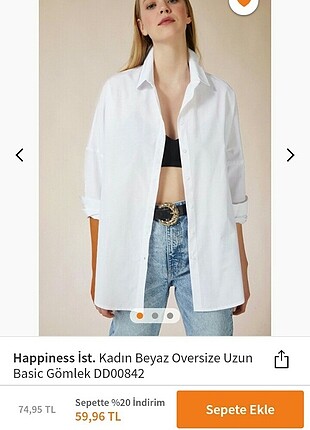 Trendyolmilla (happiness ist.) beyaz gömlek