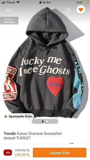 Kanye west sweatshirt