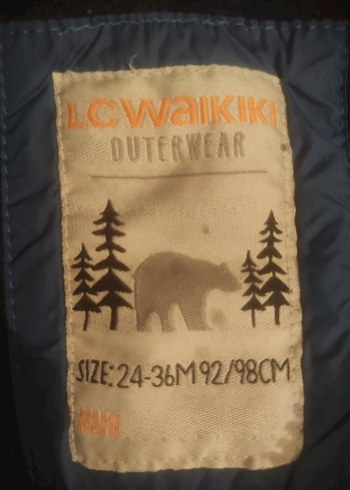 LC Waikiki Erkek Çocuk Mavi sisme Mont
