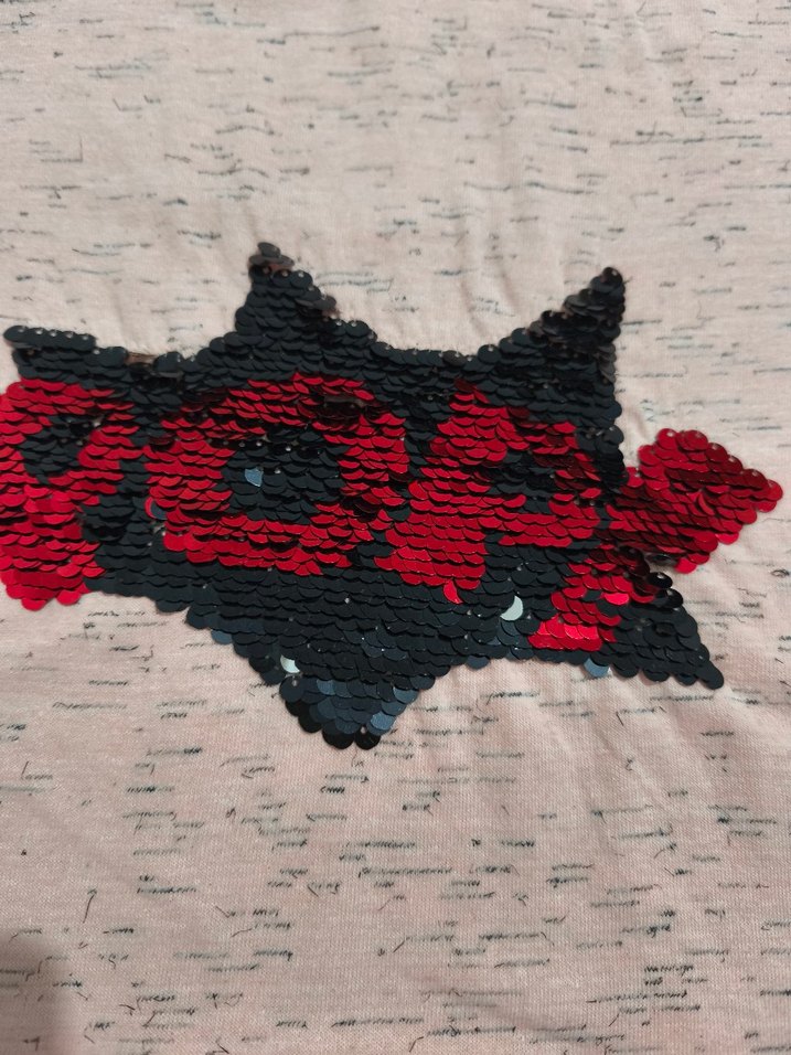 Kız Çocuk Pembe Kısa Kollu Baskılı Tişört - Görsel 2