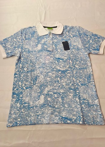 Düğmeli Beyaz Yakalı Erkek Polo Tişört - Görsel 2