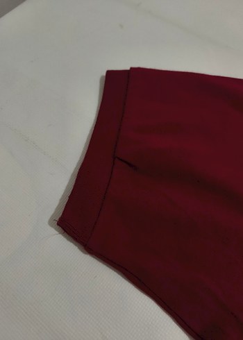 Bordo Kısa Kollu Erkek Polo Tişört - Görsel 3