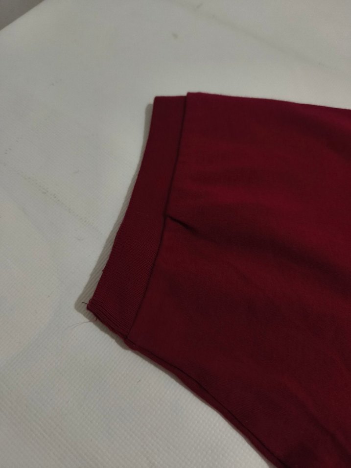 Bordo Kısa Kollu Erkek Polo Tişört - Görsel 3