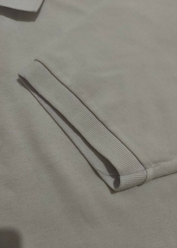 Erkek Beyaz Polo Tişört Kısa Kollu - Görsel 3