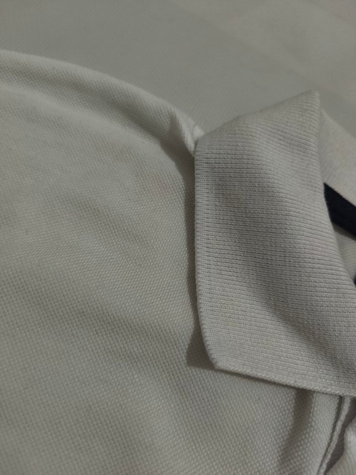 Erkek Beyaz Polo Tişört Kısa Kollu - Görsel 2