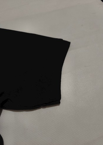 Siyah Erkek Polo Tişört Kısa Kollu - Görsel 2