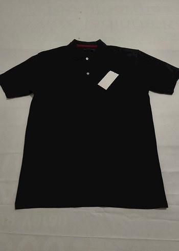 Siyah Erkek Polo Tişört Kısa Kollu - Görsel 3