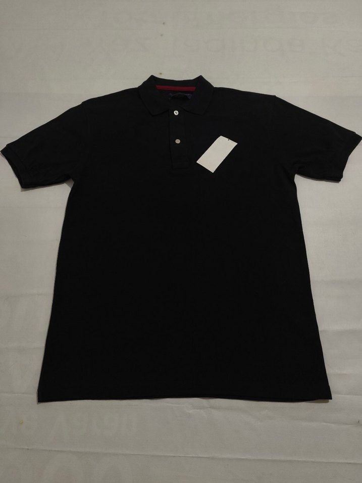 Siyah Erkek Polo Tişört Kısa Kollu - Görsel 3