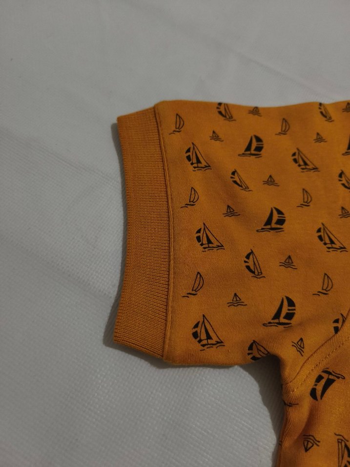 Baskıli Polo Tişört - Görsel 4