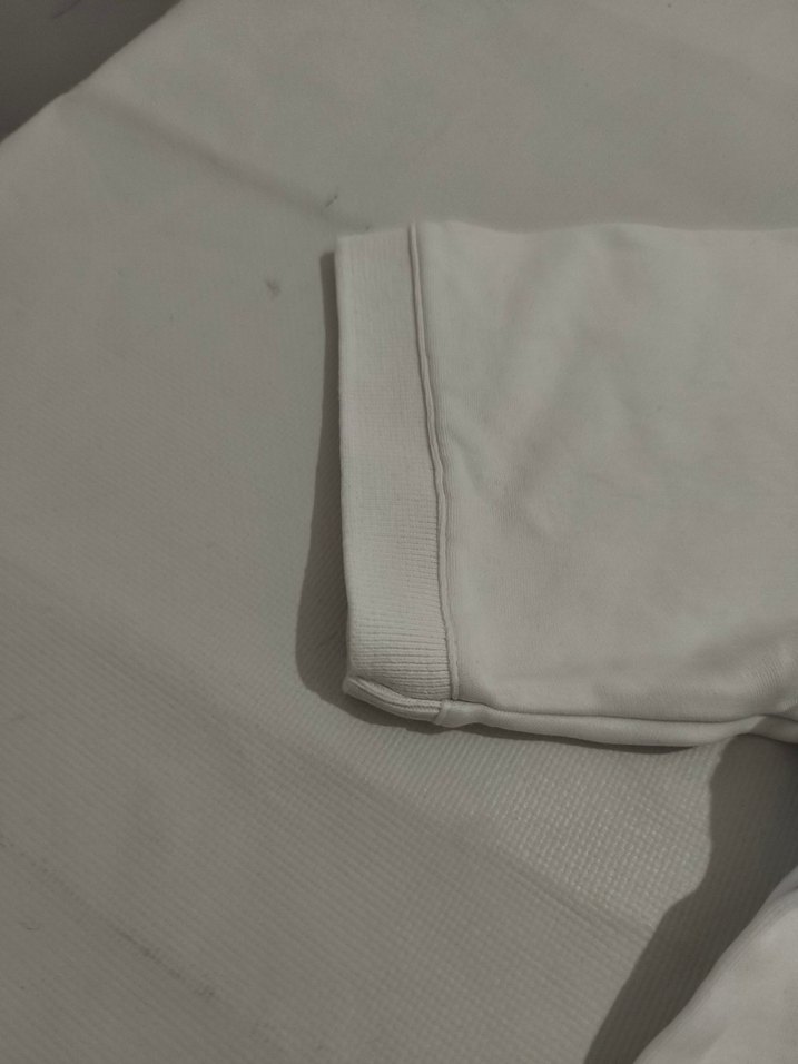 Erkek Beyaz Kısa Kollu Polo Tişört - Görsel 3