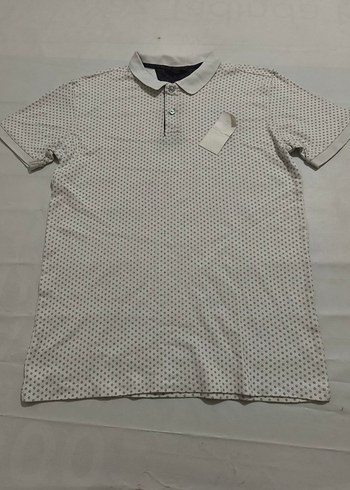 Düğmeli Desenli Erkek Polo Tişört - Görsel 4