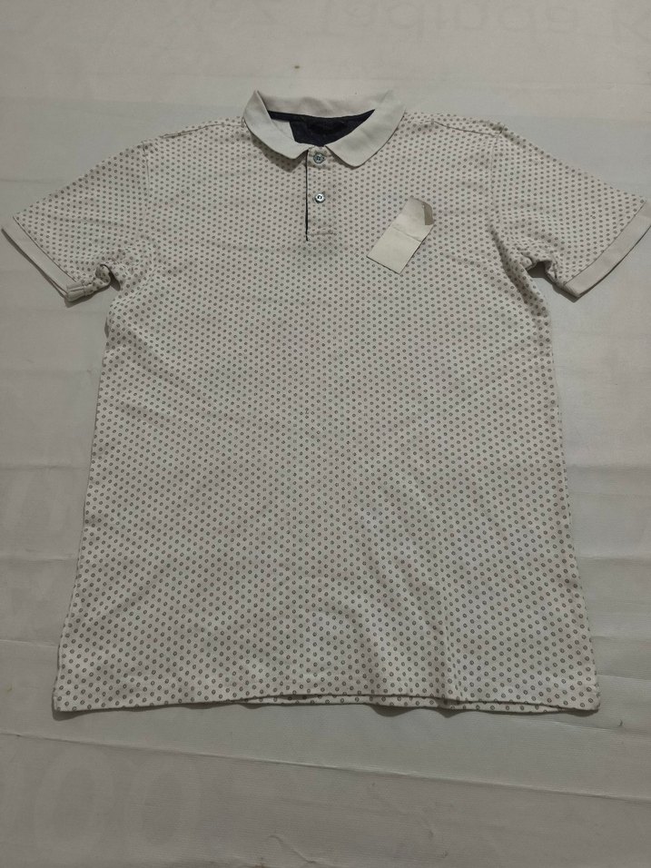 Düğmeli Desenli Erkek Polo Tişört - Görsel 4