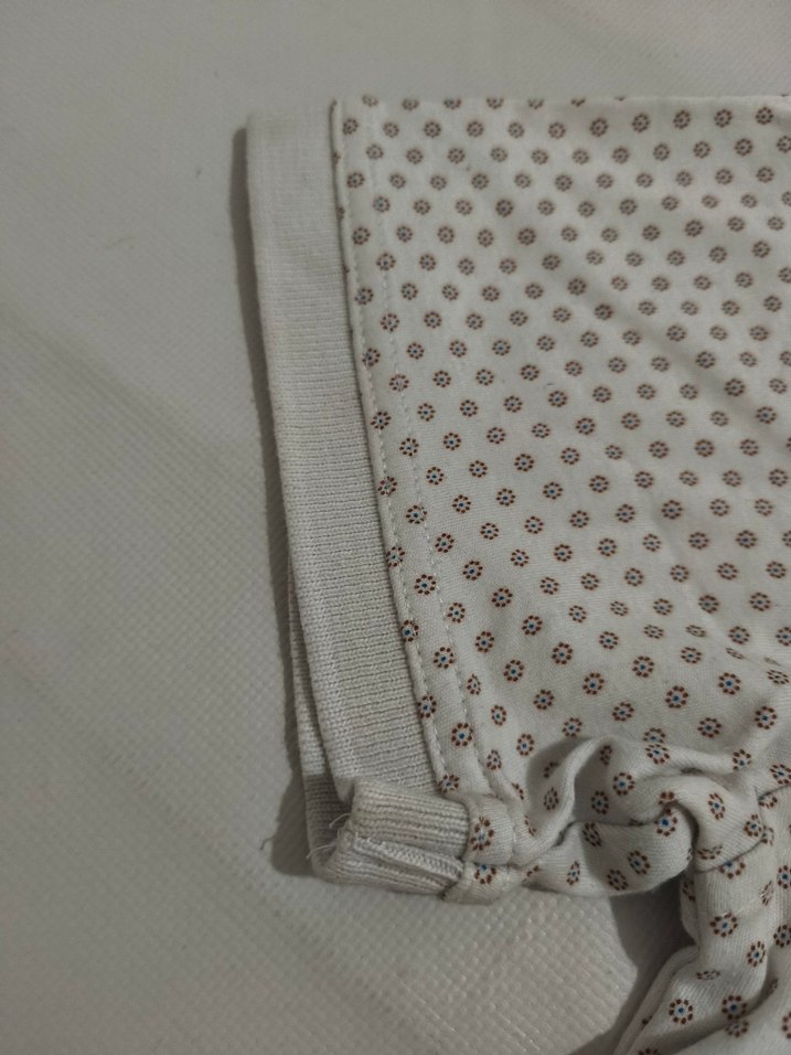 Düğmeli Desenli Erkek Polo Tişört - Görsel 3