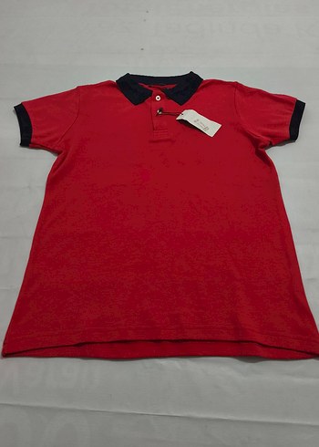 Kırmızı Düğmeli Erkek Polo Tişört - Görsel 4
