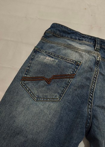 Gri Mavi erkek Denim Pantolon 28 beden - Görsel 4