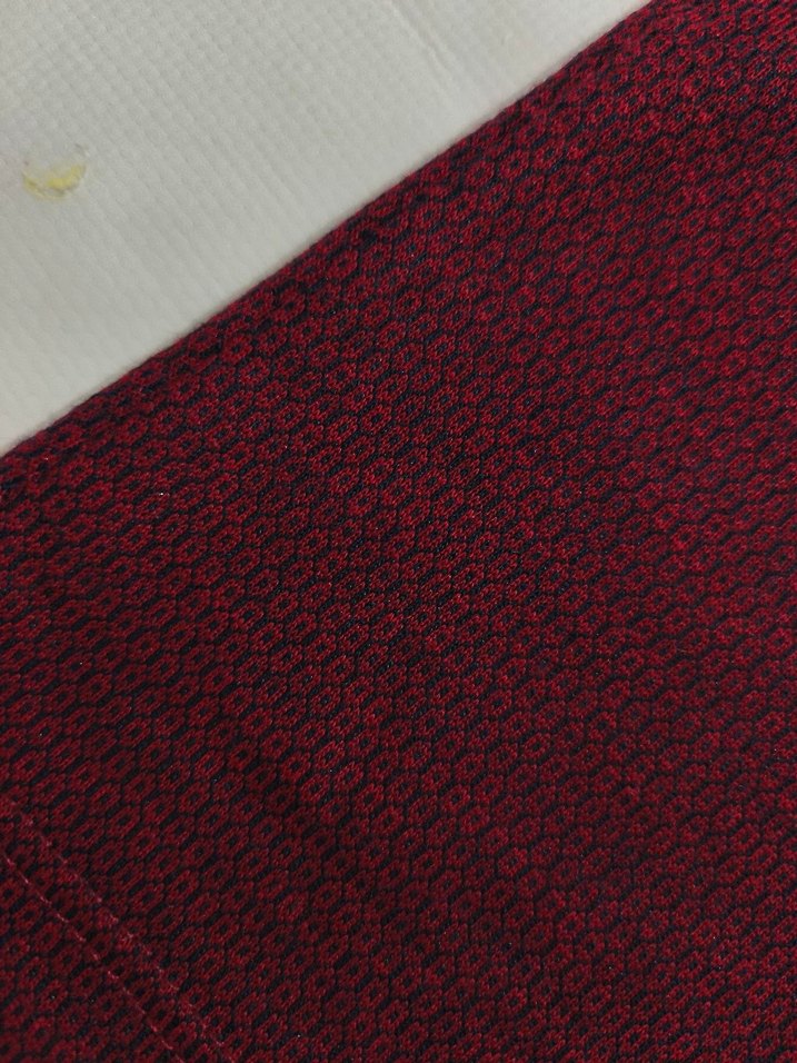 Bordo Kısa Kollu Polo Tişört - Görsel 2