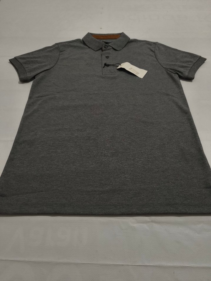 Gri Erkek Kısa Kollu Polo Yaka Tişört - Görsel 4