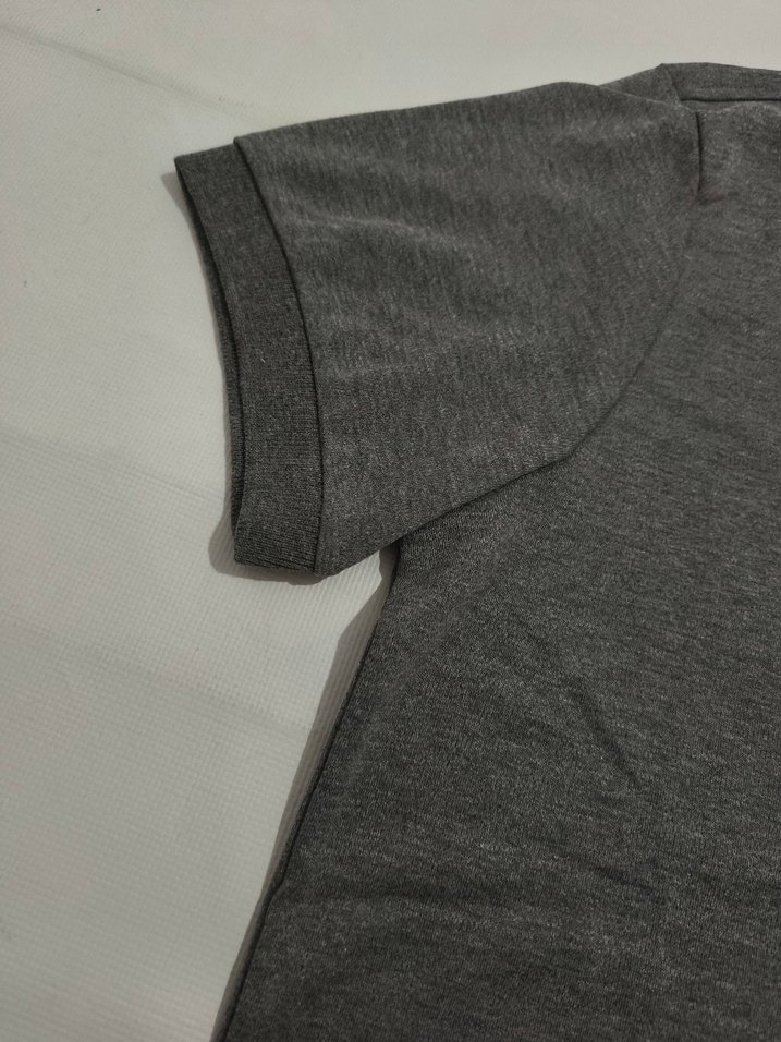 Gri Erkek Kısa Kollu Polo Yaka Tişört - Görsel 3