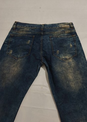 Lacivert Regular Fit erkek Denim Pantolon - Görsel 4