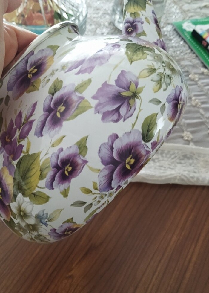 Porselen caydanlik  - Görsel 3