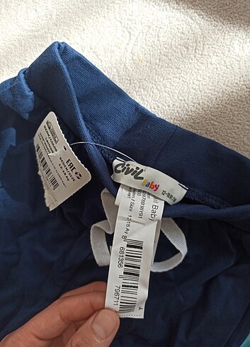 Civil 2 adet erkek bebek şort - Görsel 2