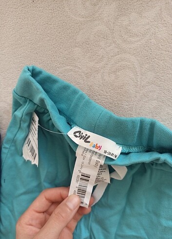 Civil 2 adet erkek bebek şort - Görsel 3