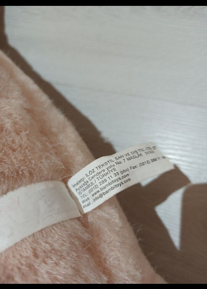 Bambi peluş ayi - Görsel 5