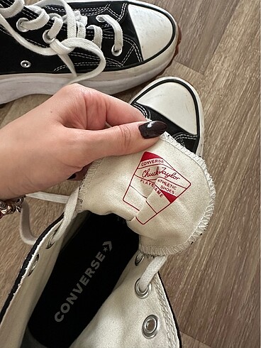 42.5 Beden siyah Renk Converse