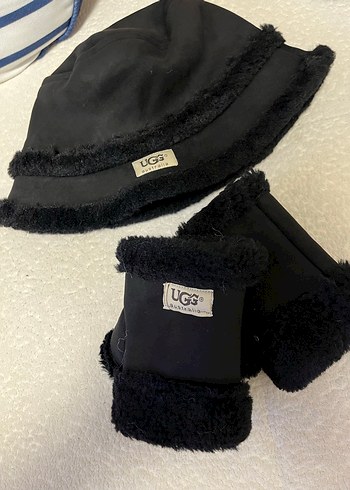 Siyah Kürklü Kadın Eldivenleri UG3 - Görsel 3