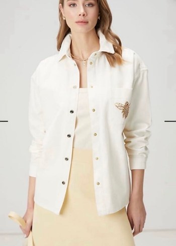 Denim ceket/gömlek - Görsel 2