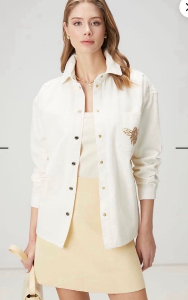 Denim ceket/gömlek - Görsel 2