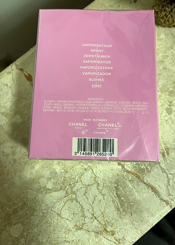 Chanel Chance Kadın Parfümü - Görsel 4
