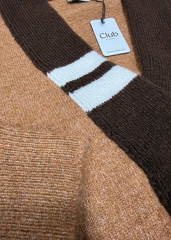 Kadın Kahverengi Hırka - Görsel 15