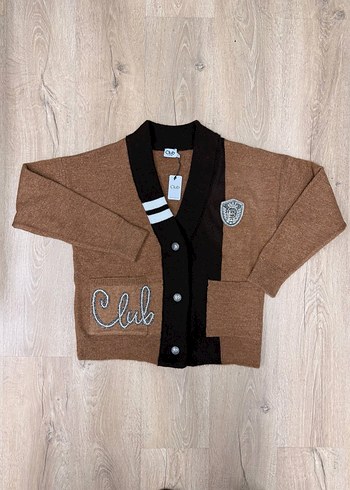 Kadın Kahverengi Hırka - Görsel 14