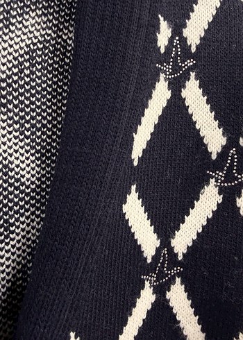 Bohem Nakışlı Kahverengi  Hırka - Görsel 7