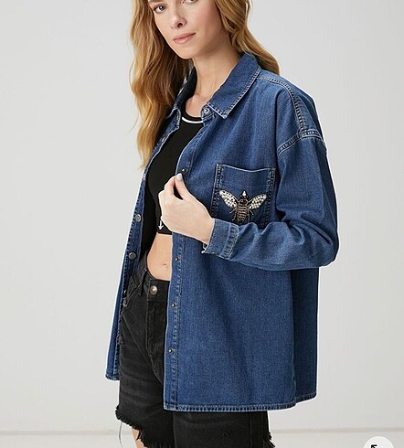 Denim gömlek